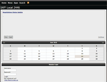 Tablet Screenshot of iaff2446.com